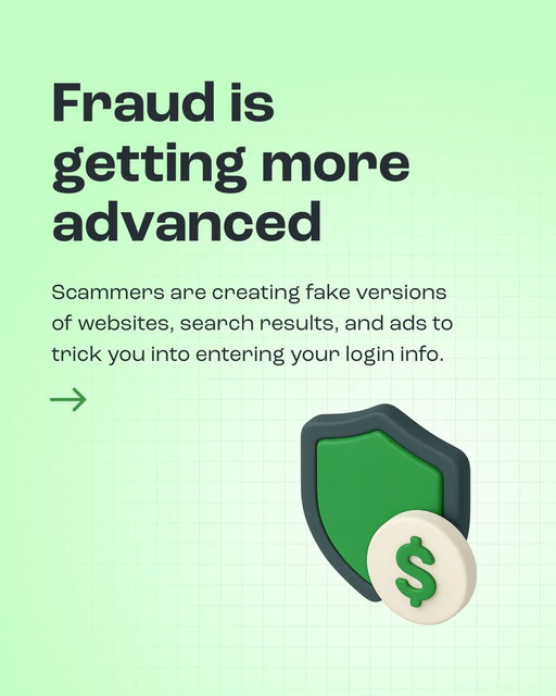 Protect your investments! 🛡️ We've noticed an increase in a new, sophisticated fraud trend, and we want to help you spot it.

Scammers are creating fake versions of popular websites and ads to trick you into entering your login details. These can appear in your search results on Google, Yahoo, and more.

Remember these 4 key tips to keep your accounts safe:

1. Examine the URL: Always double-check the website address for tiny errors.
2. Create a bookmark: Save the legitimate site (https://t.co/7gGxvMUwM6) in your browser to avoid fake links.
3. Verify HTTPS: A secure site starts with "https://".
4. Check for the padlock or shield icon: This icon confirms a secure connection.

Stay one step ahead of the fraudsters. Spread the word to help your friends stay safe!