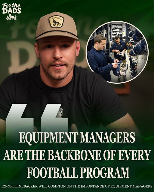 Excited that footballs back? Be sure to thank an equipment manager 🫡 