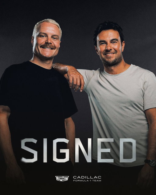 All eyes on 2026 👀 Our driver line-up is locked in @valtteribottas @schecoperez 🔒

Read more: https://t.co/6AtpicZS41 