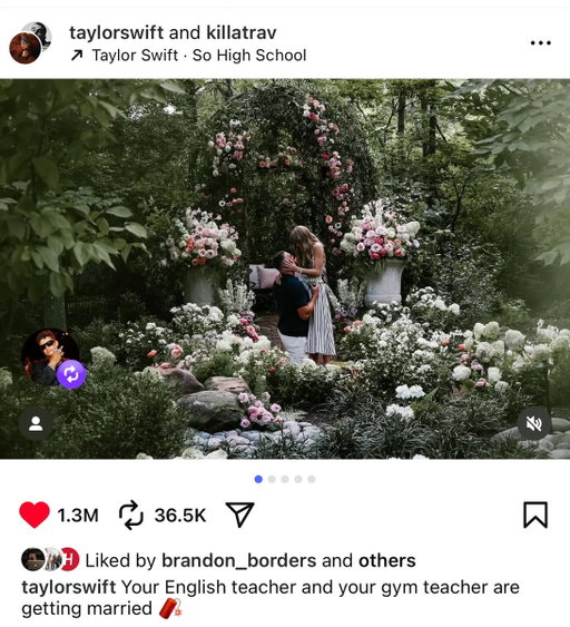 NEW NEWS!!!!!

Congrats to @tkelce and @taylorswift13 ❤️‍🔥 