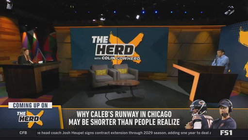 "I don't hear a lot of praise from Ben Johnson. He doesn't seem happy."

@jasonrmcintyre questions how safe Caleb Williams' starting job is in Chicago 