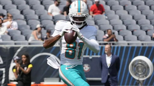 The Miami Dolphins have signed WR Theo Wease Jr. to the practice squad. 