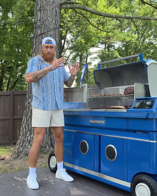 It’s the TRAEGERATOR!!!!!!!!!!!!!!!!! Reply #Traegerator &amp; #Sweepstakes now for a chance to have it roll up at your team’s tailgate 