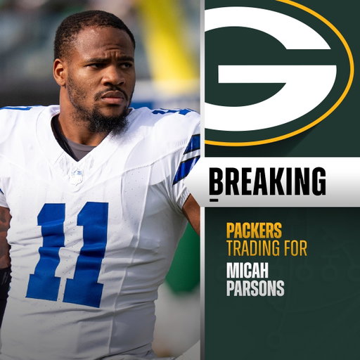 BREAKING: Cowboys trading DE Micah Parsons to Packers and agreed to a 4-year, $188M deal including $136M guaranteed. (via @RapSheet, @TomPelissero, @SlaterNFL) 