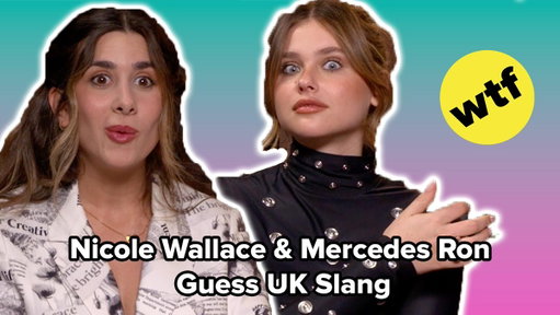 Nicole Wallace &amp; Mercedes Ron From Culpa Tuya Guess UK Slang 