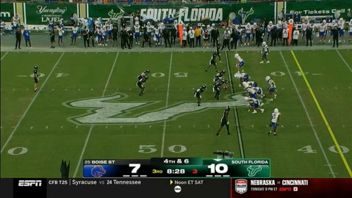 Sneaking the backup QB in instead of the punter and the opponent not noticing is peak college football.

 