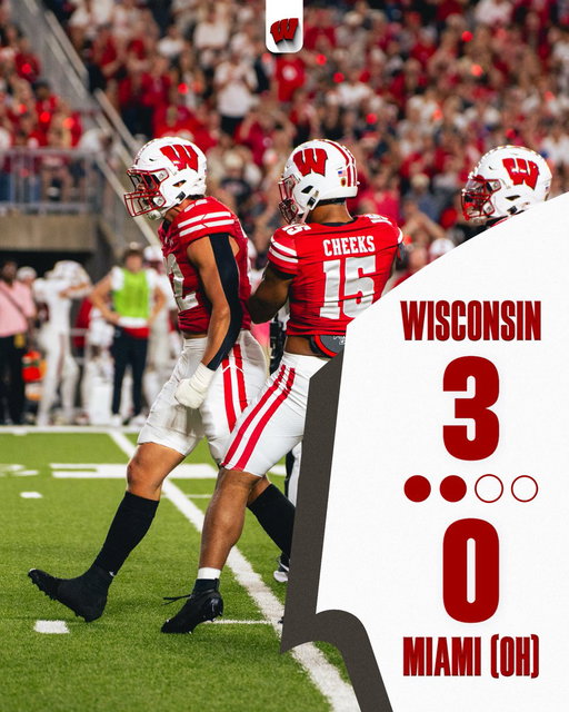 Up at the half. 