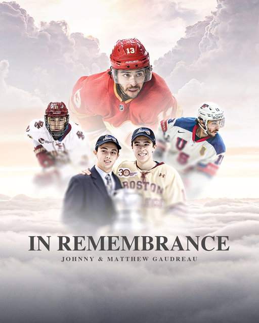 You’re always in our hearts, Johnny and Matthew ❤️

Today, and every day, we remember and celebrate your lives and the impact you had on everyone you met. We miss you.

The @FlamesFdn is supporting the work of The John And Matthew Gaudreau Foundation with a $34,000 donation. 