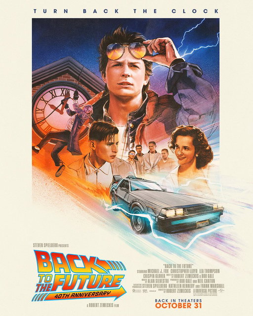 Head Back To The Future, again. Robert Zemeckis' classic returns to theaters October 31. Get your tickets! https://t.co/53fnR7WbaL 