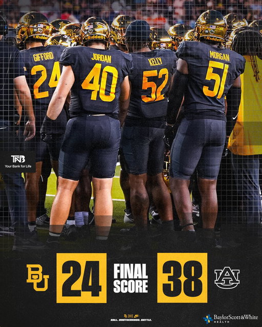 Final from Waco 

#SicEm 