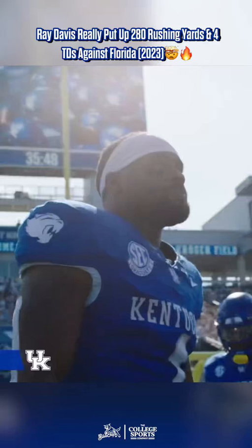 We are RAY DAVIS days away from @UKFootball 🔥

The Florida Game. That is all. 