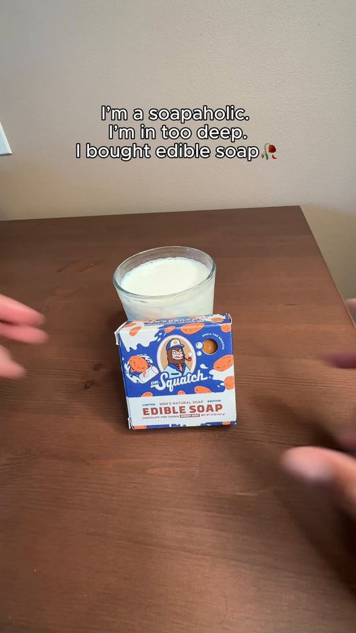 Squatch Nation, do you actually want edible soap? 
