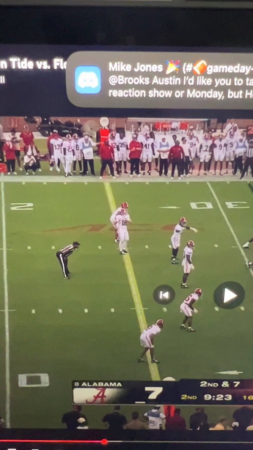 Saban would have spontaneously combusted in the film room 

 