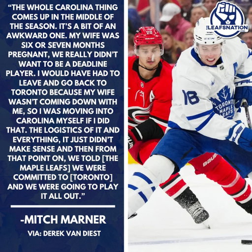 Mitch Marner explains why he turned down a trade from the Maple Leafs to the Hurricanes

Read More Here 📰 | https://t.co/h5oqv3XqKj 