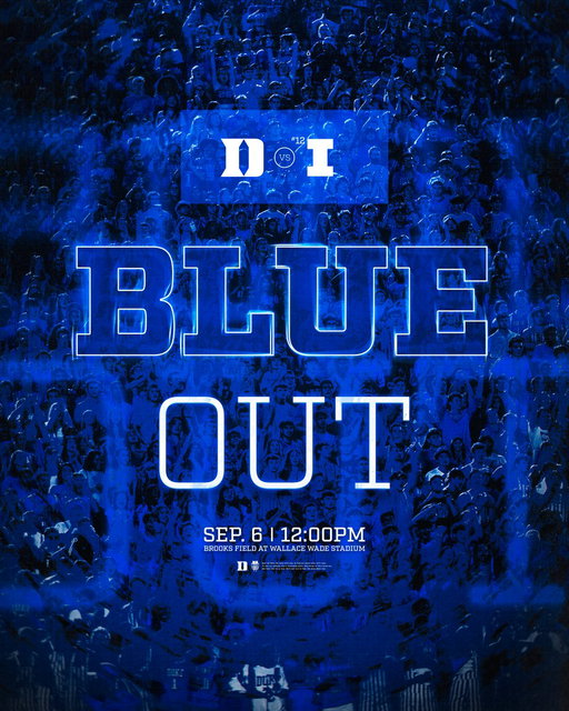 See you Saturday... 

AND WEAR BLUE 👀 