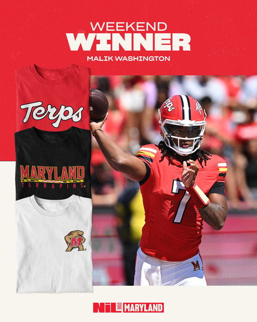 Malik Washington set the tone in week 1 showing what’s to come for @terpsfootball in 2025 🔥 With lots of football left to play, now is the perfect time to head to the Maryland NIL Store and shop officially licensed Malik Washington merchandise

https://t.co/WFkmXwn2nh 