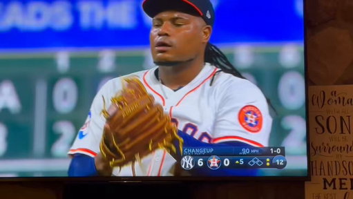 If he did this on purpose, after catcher told him to step off but refusing then giving up a grand slam, fuck him.

Especially when offspeed is called &amp; throwing a sinker.

I had a torn ligament on my thumb from one of those I was out for a year.

 