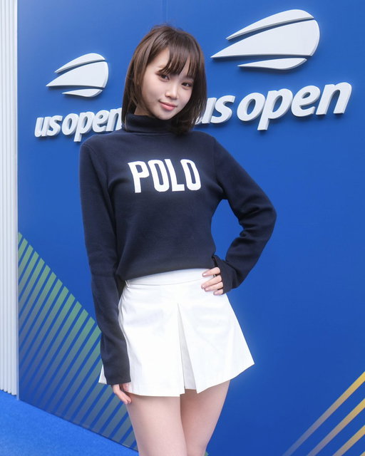 #LE_SSERAFIM—dressed for tennis. 

#KimChaewon, #SakuraMiyawaki, and #HuhYunjin from @le_sserafim attend the #USOpen wearing signature Polo Ralph Lauren styles. 

#PoloRLStyle #USOpen2025 #RLTennis 