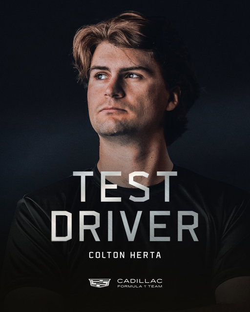 From IndyCar to F1.
 
Our new Test Driver, Colton Herta 🫡

Read more at: https://t.co/ckAdwQs35g 