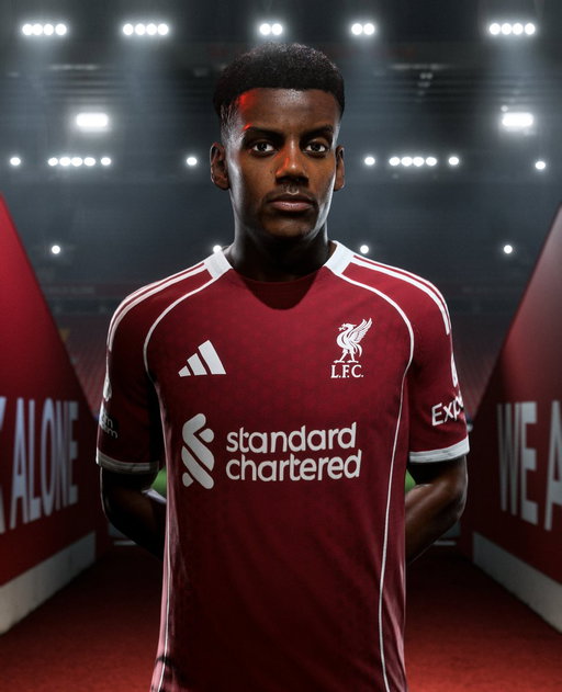 A first look at Alexander Isak in #FC26 as a @LFC player. 