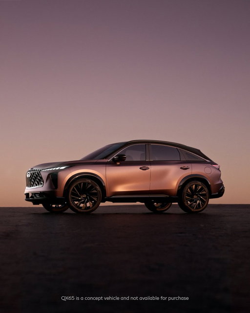 Sculpted. Precise. Unapologetically bold. The QX65 Monograph is design at its sharpest. 