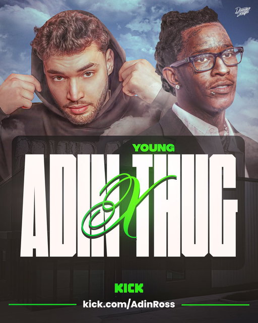 Adin x Young Thug

Livestream

Sunday, September 7th

The First Interview 