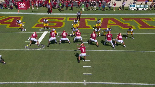 Benjamin Brahmer is just too tall ⬆️

There was no stopping this @CycloneFB TD 

@ATTBusiness 