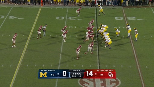 ⚡️ on the first play of the half! 