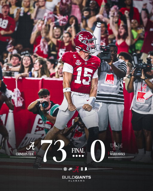 Still BAMA. 💪 