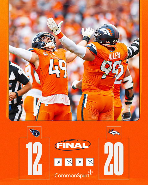 Kicked off the season with a W! 

#TENvsDEN 