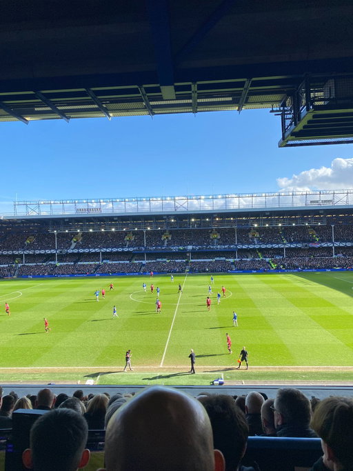 Old seat 🆚 New seat

Now we're a few games in at our new home, let's see how your view at Hill Dickinson Stadium compares to your previous one at Goodison Park…

We'll start with our press box views... 💙 