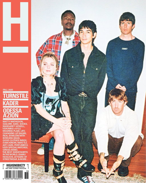 The first cover of our fall 2025 print issue @TURNSTILEHC, the Baltimore hardcore band redefining what community looks like. 

Hit the link for the full story: https://www.highsnobiety.com/p/turnstile-band-interview/ 