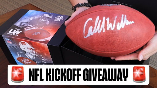 First #MNF of the season in Chicago tonight 🏈

We're giving away this signed @CALEBcsw football pulled from our 2025 #NFL Under Wraps 👀 To win, 
1️⃣ Make sure you're following @FansAuthentic 
2️⃣ Retweet and tag a friend in the comments 