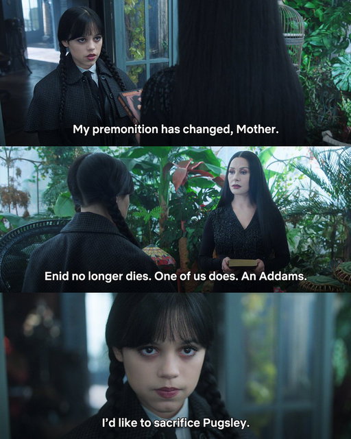 Tell us you're an older sister without telling us you're an older sister. #WednesdayNetflix 