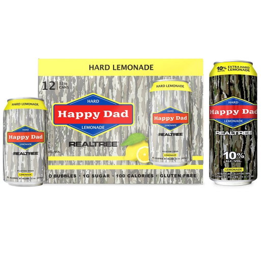 NEW Happy Dad Hard Lemonade x Realtree coming soon! 😮‍💨

24oz / 10% ABV - Winter ‘25 (select states)

12oz / 5% ABV - Spring ‘26 (🇺🇸 &amp; 🇨🇦) 