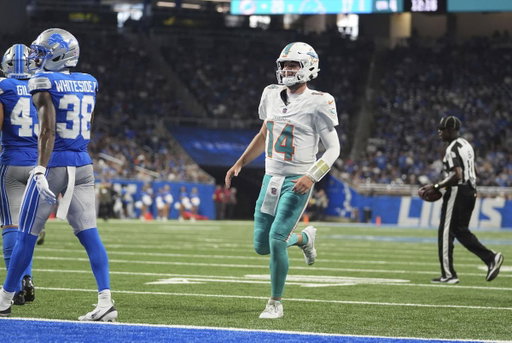 Do you think the @MiamiDolphins should consider starting either Zach Wilson or Quinn Ewers if the offense continues to struggle? 