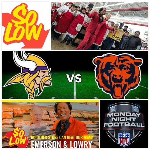 Monday Night Football: Vikings vs Bears "So Low Meat Market Ad" featuring Fancy Ray!!!

#Minneapolis #BrooklynCenter #BrooklynPark 