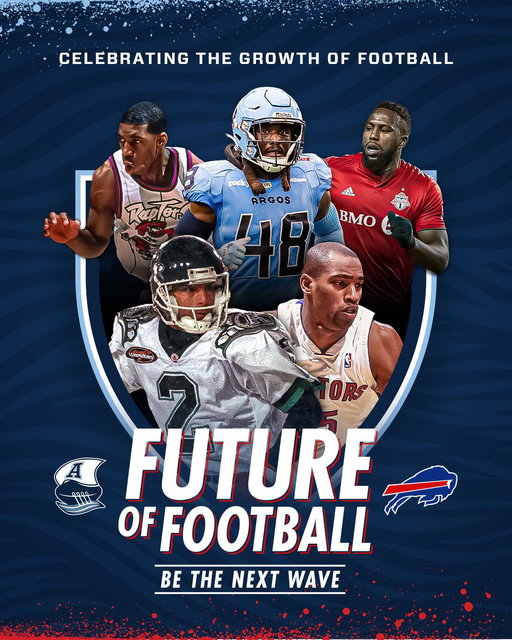 The @BuffaloBills and MLSE are teaming up to celebrate our shared love of sport and grow the game of football. 