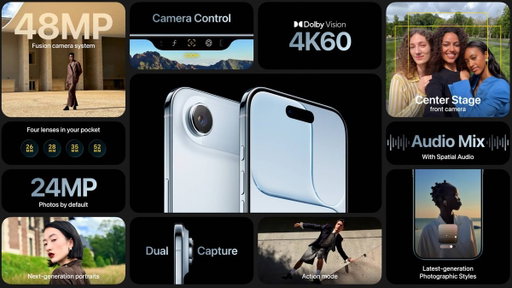 New iPhone 17 Air is soooo thin, wow. Feels like the first MacBook Air announcement..  #AppleEvent 

- 5.7mm thin
- 6.5” display, 3000 nits
- 3x better scratch resistant Ceramic Shield on front and back
- New “plateau” camera bump holds everything
- The rest of space is taken up by battery
- Super strong materials
- 80% recycled titanium
- Space black, cloud white, gray, sky blue
- A19 Pro chip
- Wireless connectivity
- New N1 chip, wifi 7, bluetooth 6 and thread
- New C1X modem, 2x faster, more power efficient
- Air is the most power efficient iPhone ever
- New 48MP fusion camera system
-Same new front camera as iPhone 17
- Dual capture video
⁃ eSIM