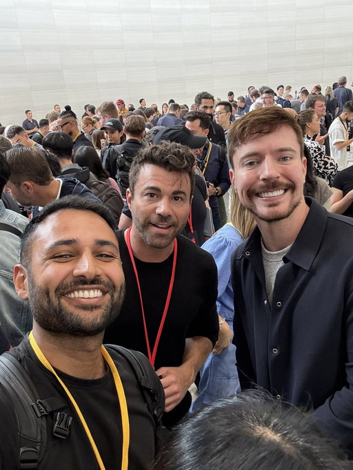 What are these guys doing at an Apple event 