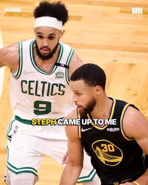 Derrick White discusses the time Steph validated his jumpshot 💯

“Steph came up to me and was like ‘What have you been doing? This is unbelievable. I respect your work!’” 