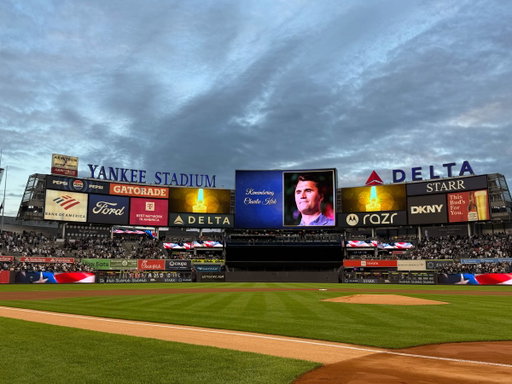 Before tonight's game we held a moment of silence in memoriam of Charlie Kirk.

Kirk founded the youth activist group “Turning Point USA” and had become a fixture on college campuses. Charlie Kirk, a husband and father of two children, was 31 years old. 