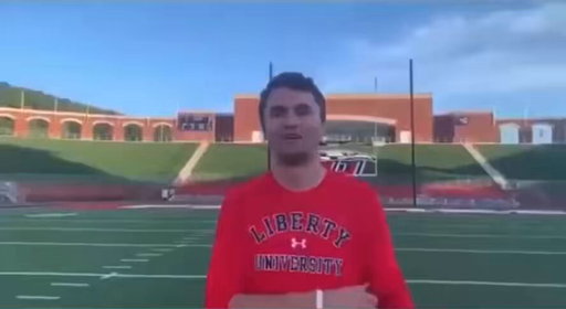 Charlie Kirk had many talents. 

Add throwing 50 yard bombs to the list. 

Continued prayers for his family and loved ones. 
 