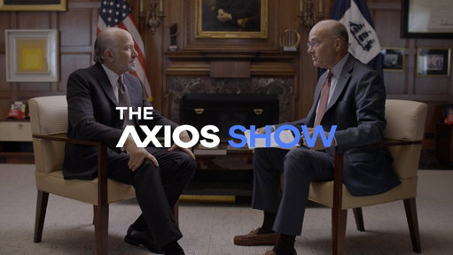 🎥 WATCH: Episode 1 of The Axios Show is out. Commerce Sec. @howardlutnick joins @mikeallen to talk:

• Trump's economy
• The high-profile ICE raid at a Hyundai plant
• Late-night calls with Trump and much more 