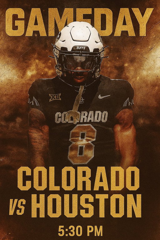 Business trip to Houston. Colorado vs Houston. Big 12 showdown @ 5:30 PM. 💼 🦬
#SkoBuffs #cufootball #big12football #week3 