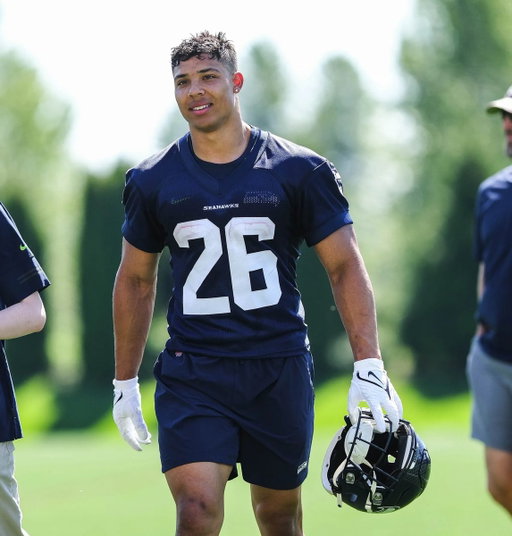 Don’t sleep on Zach Charbonnet… the way he’s been running, RB1 might not be out of the question. #Seahawks 