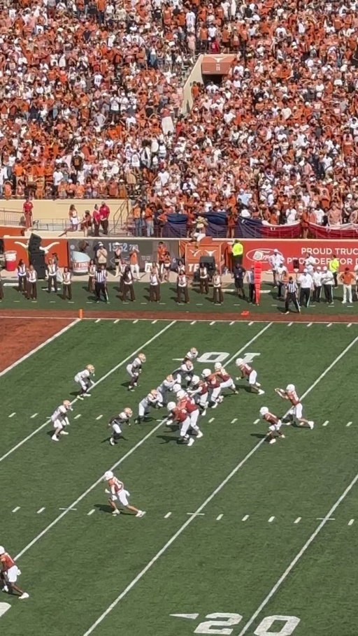 Arch Manning has been picked off on 4th and 2  