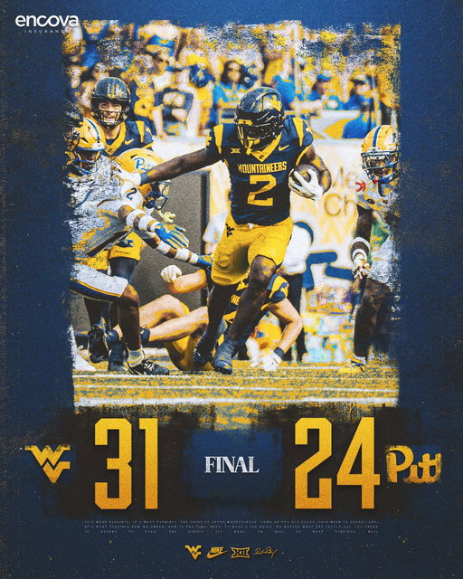 🎶 𝐂𝐔𝐄. 𝐂𝐎𝐔𝐍𝐓𝐑𝐘. 𝐑𝐎𝐀𝐃𝐒!!!

The Mountaineers win it in overtime!! 