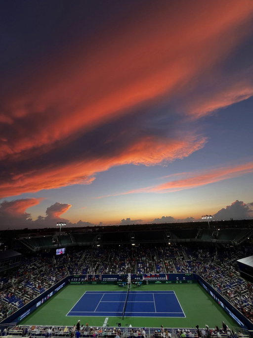 What. a. view. 

Delray Beach Tennis Center, Florida 📍

#DavisCup 