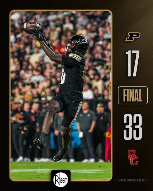 Final from West Lafayette. 